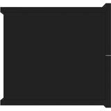  Noćni ormarić crni 40 x 30 x 30 cm od konstruiranog drva | shoptok.hr