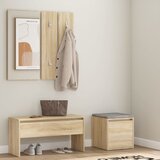  Set namještaja za hodnik boja hrasta sonome konstruirano drvo | Eponuda.com