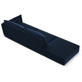 Mazzini Sofas Tamno plava baršunasta sofa s desnim kutom 264 cm Vanda – | shoptok.hr