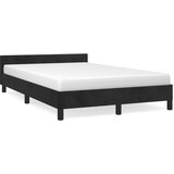 vidaXL Okvir za krevet s uzglavljem crni 120x190 cm baršunasti Cijene