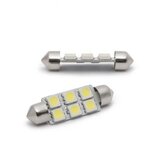 CarGuard Avto LED sijalka 6 LED 41mm 1,5W 6000K Cene