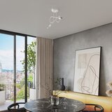 Nice Lamps Bijela stropna svjetiljka 18x57 cm Opulent – | shoptok.hr