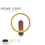 Bb Link zidna lampa led cct 12W vesta  531 tamno drvo zlato Cene