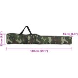  Torba za štap za pecanje maskirno zelena 150 cm tkanina Oxford | Eponuda.com