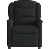 vidaXL Električni naslanjač črno blago | Shoptok.si