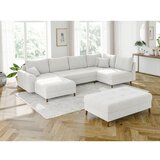 Ropez Bel tabure iz tkanine bouclé Ariella – | Shoptok.si