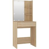 Komplet toaletnih mizic z LED lučkami sonoma hrast konstr. les, (20818130) | Shoptok.si