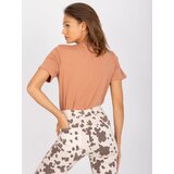 FANCY T-shirt-FA-TS-7677.91P-camel | Shoptok.si