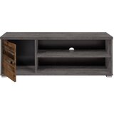 XORA nizka omarica rjava, siva | Shoptok.si