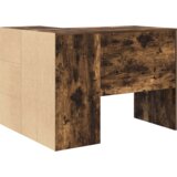 vidaXL Kutni Stol Dimljeni Hrast 102x88x75 cm Konstruirano drvo | shoptok.hr
