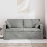 SOFA Svijetlo siva 158 x 78 x 80 cm Baršun | shoptok.hr