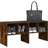 vidaXL Stalak za cipele koji se može složiti dimljeni hrast | shoptok.hr