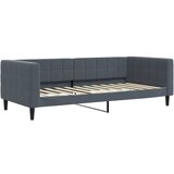 vidaXL Raztegljiva postelja temno siva 90x200 cm žamet, (21292991) | Shoptok.si