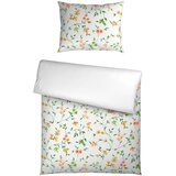 Esposa OBOJESTRANSKA POSTELJNINA 140/200 cm saten oranžna | Shoptok.si