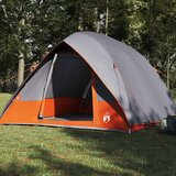  Kamping šator Siva i narančasta 320 x 275 x 190 cm taft | shoptok.hr