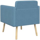  Ukrasna fotelja Plava Tkanina od samta | shoptok.hr