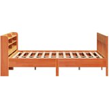  Okvir kreveta bez madraca voštano smeđi 200x200 cm od borovine | shoptok.hr