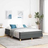 vidaXL Krevet s opruga kutije Taupe, Brown 140 x 190 cm | shoptok.hr