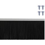  Držač četke za vrata 6 pcs Srebrno 100 cm Aluminijski legura | shoptok.hr