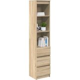  Visoka ploča sonoma hrast 37,5x35x180 cm izrađeno drvo | shoptok.hr