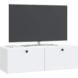 TV ormar za zid 98 x 31 x 30 cm Bijela Konstruirano drvo Zidne | shoptok.hr