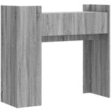  Konzolni stol siva boja hrasta 100x35x90 cm konstruirano drvo | shoptok.hr