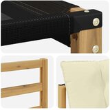  Set vanjskih sofa 4 kom. Bijela i krem | shoptok.hr