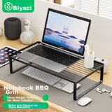  Biaze Postolje za laptop, 50x27x7.5 cm, Crno Cene
