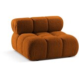 Micadoni Oranžen modul za sedežno garnituro iz tkanine bouclé (sredinski modul) Bellis – Home | Shoptok.si