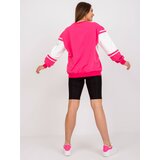FANCY Sweatshirt-FA-BL-7699.04P-white-pink | Shoptok.si