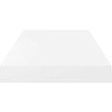  Plutajuće zidne police 4 kom sjajne bijele 50 x 23 x 3 8 cm MDF | shoptok.hr