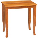 Nesting bočni stolovi 3 pcs Prirodna Čvrsto mahagonijsko drvo | shoptok.hr
