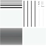 Staklena vrata Prugasti Crna 90 x 2 x 205 cm Aluminij | Eponuda.ba