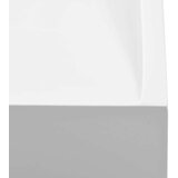  Umivalnik 50x38x13 cm liti mineral/marmor bel, (21409199) | Shoptok.si