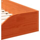  Konstrukcija postelje Voskast rjav 80 x 220 cm, (5000124169) | Shoptok.si