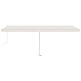  Samostojeća automatska tenda 600 x 350 cm krem | shoptok.hr
