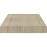 vidaXL plutajuća zidna polica boja hrasta 40 x 23 x 3,8 cm MDF | shoptok.hr
