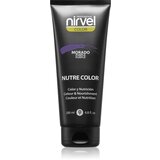 Nirvel Nutre Color hranilna maska za lase odtenek Morado 200 ml | Shoptok.si