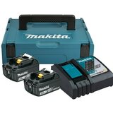 Makita Punjač i baterija Power Source Kit (2 baterije, 18 V, Litij-ionska, 3 Ah) + BAUHAUS jamstvo 5 godina na uređaje na električni ili motorni pogon | shoptok.hr