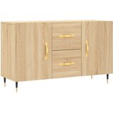 Maison Chic Komoda - Predalnik sonoma hrast 100x36x60 cm inženirski les, (21717769) Cene