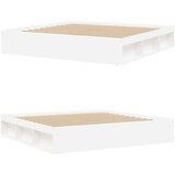 vidaXL Posteljni okvir bel 200x200 cm | Shoptok.si