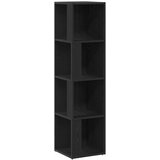  Kutne police Crni hrast 33 x 33 x 132 cm Konstruirano drvo | shoptok.hr