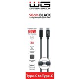 Winner Group - USB kabl USB-C / USB-C 60W 50cm crna | Eponuda.com