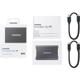 Samsung portable T7 2TB sivi eksterni ssd MU-PC2T0T | ePonuda.com