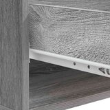  Klubska miza Siva Sonoma 49 x 50 x 42 cm Inženirski les, (5000295418) | Shoptok.si