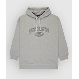 Quiksilver Tarija Workwear Pulover s kapuco light grey heather | Shoptok.si
