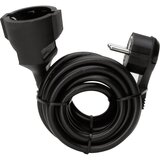 KOPP Električni podaljševalni kabel (ravna vtičnica - varnostna sklopka)- črn 3 m 143605083, (20422114) Cene