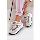 Boto Sports Shoes Sneakers Women On Platform Leopard White-Beige Pumbes | shoptok.hr