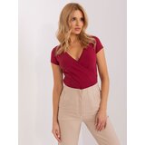 RUE PARIS T-shirt-RV-TS-5636.18-burgundy | shoptok.hr