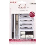 Kiss Lash Couture LuXtensions set pripomočkov za nanos umetnih trepalnic 40 kos Cene